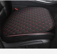 Juego De 3 Piezas De Cojín De Coche Universal De Lino Bordado Y Cuadrado Para Todas Las Estaciones Sin Apoyo De Espalda - details 15