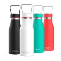 Botella Triple Capa 500ml blanca Cloen. Acero Inoxidable. 24 horas de frio y 12 horas de calor. - details 0