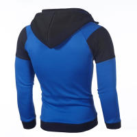 Traje De Deporte Casual Para Hombre Con Capucha Y Cremallera Pantalones Y Sudadera 2 Piezas Running Fitness Suéter De Punto Completo - details 12