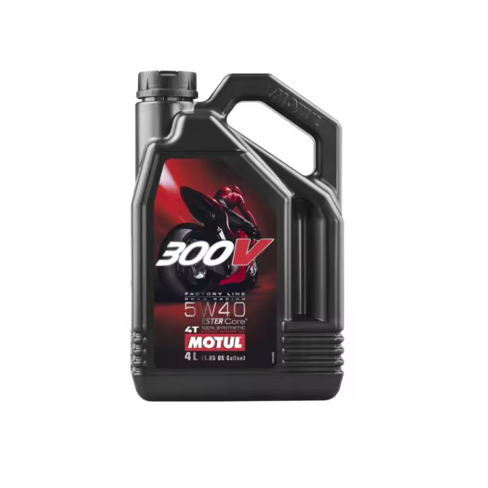 Aceite Motul 300v Fl Road Racing 5w40 4l   Ce U - 1