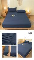 Sábana De Lujo Para Doble Cama 2 Personas Funda De Sábanas Elástica Cubierta De Sábanas Para Cama Queen King 120/150/180/220x200 Linen De Adultos - details 15