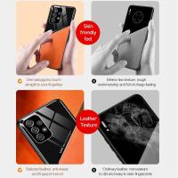 Funda De Cuero Para Cámara Compatible Con Samsung Galaxy A55 A35 A15 M55 M35 M15 F55 F15 A25 05 73 72 54 53 52 34 33 32 Cubierta Magnética Para Teléfono Móvil Resistente a Arañazos Y Agua - details 5