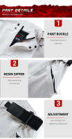 Chaqueta Y Pantalones De Motocicleta 2024 Transpirable De Malla Para Verano Con Reflejos Nocturnos Ropa Protectora De Ciclismo Al Aire Libre - details 10