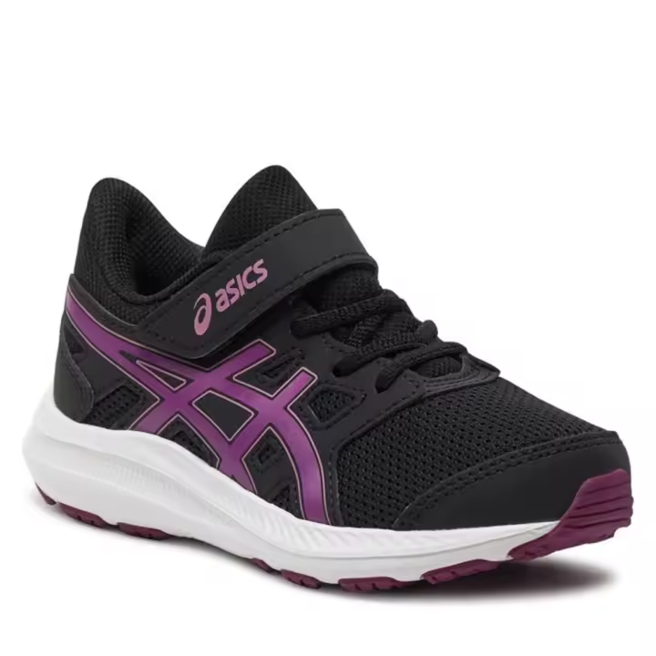 Zapatillas Asics Jolt 4 Ps Negro Violeta Blackberry Running 1014A299-007 - 1
