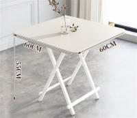 Mesa plegable sencilla CAMPING, mesa cuadrada plegable de madera, mesa de picnic práctica para exteriores, mesa de comedor pequeña para el hogar CAMPING， Mesa de comedor 60*60 70*70 80*80cm - details 4