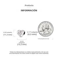 Encanto De Colgante De Árbol De Familia Platinado En Plata Para Pulsera De Bangle Y Collar DIY Regalo Con Doble Vuelo Aéreo - details 3