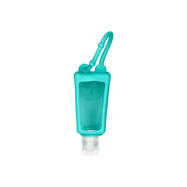 Botella Rellenable Gel Contact Turquesa - 1