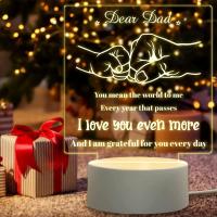 Lámpara Nocturna Para Padre Regalo De Navidad Y Día Del Padre Luz De Noche Con Diseño De Fruta Regalo Personalizado Para Padres - details 4