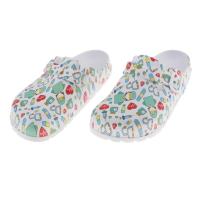 Zapatillas Médicas Antideslizantes Para Mujer EVA Laboratorio Doctora Enfermera Clogs Casual Playa Slippers De Trabajo - details 0