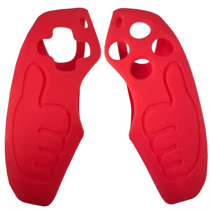 CAELLUMA - Set de 2 Fundas para Empuñaduras de Mando PS5 – Mejora el Agarre y la Comodidad de tu DualSense - 1