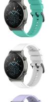Cuerda De Reemplazo De Silicona Oficial 22mm Para Huawei Watch GT 4/GT 4 3 2 pro Correa De Muñeca De 46mm Compatible Con Varios Modelos - details 5