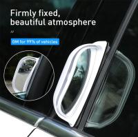 Espejo Retrovisor Universal Para Coche Amplio Visión Segunda Fila De Asientos Espejo Retrovisor Para Blinds Spot Accesorios De Coche Material ABS+Glass - details 7