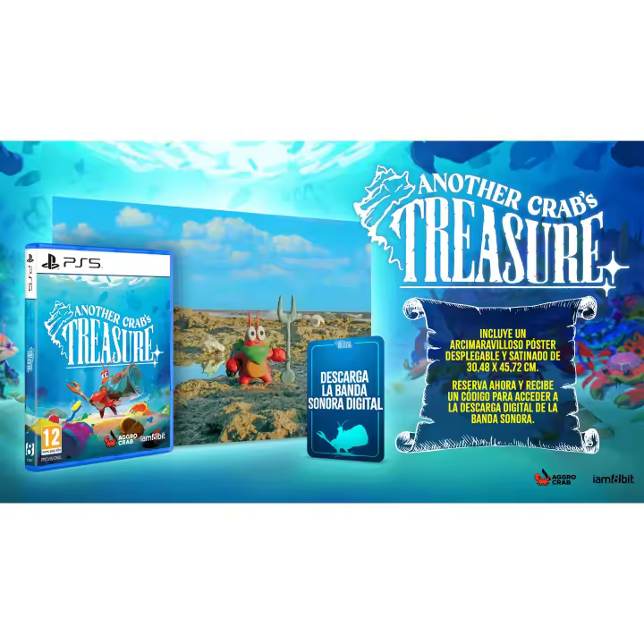 Another Crabs Treasure - PS5 - Nuevo Precintado - PAL España - Meridiem - 1
