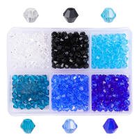 Set De 600 Piezas De Cuentas De Cristal Para Manualidades DIY 4mm Diamante Punzante Para Fabricación De Pulseras Joyería Accesorios - details 5