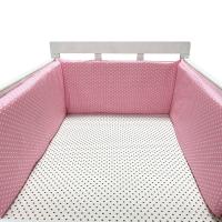 Protector de cuna Chichonera Para Bebe, Barrera de Cama de Algodón Para recien nacidos, cojeo de trenza, CUNA Para El Bebe - details 2