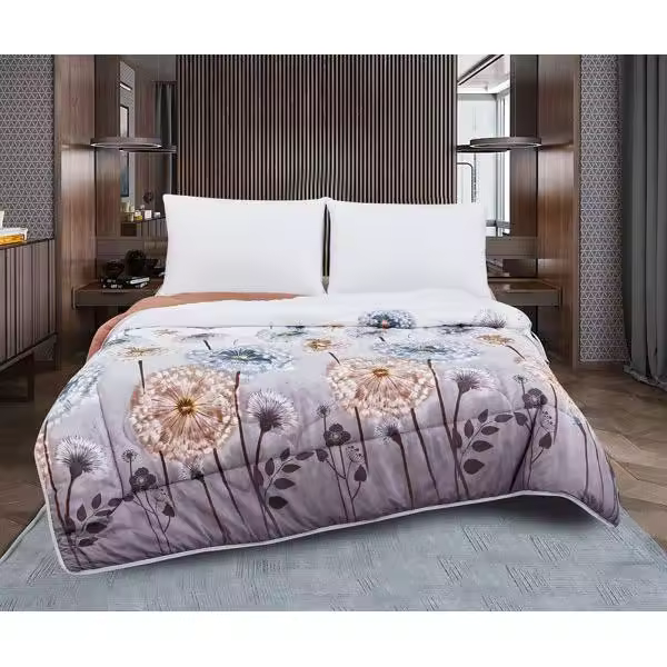 MIRAMAX-Edredon Nordico Estampado Reversible para Invierno y Otoño, edredón 100% Poliéster Siligonado, 300GRS. Transpirable, Caliente y Ultra suave, Para cama 90cm, 105cm, 135cm, 150cm,No incluye funda de cojín - 1