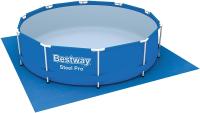 Tapiz de suelo protector cuadrado (manto/lona) de plástico Bestway para la protección de la base de piscinas desmontables, evita pinchazos. Distintos tamaños disponibles - details 8