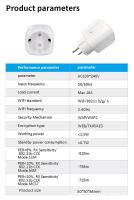 European Tuya WiFi, interruptor con temporizador para teléfono móvil, control remoto, 16A, cargador - details 2