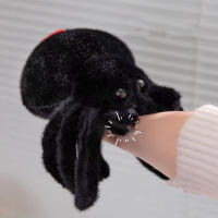 Peluche De Araña Roja Juguete De Peluche Simulado Insecto Muñeco Divertido Para Festivales Relleno De Algodón PP Adecuado Para Mayores De 14 Años - details 1