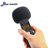 Blue Mantis Pantalla Antisoplo De Esponja Para Microfono Zoom H1 H1N Falso Peluche Antigolpes Y Resistente Al Viento Accesorio De Micrófono - details 8