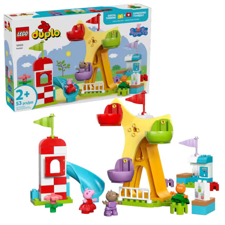 LEGO 10453 Feria Duplo contiene 53 piezas - edad 2+ años. 25L10453 - 1