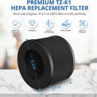 Filtro 3-en-1 HEPA H13 Compatible Con AROEVE MK01/06 FreAire Y ToLife TZ-K1 Purificador De Aire Partes De Repuesto Para Purificador De Aire - details 0