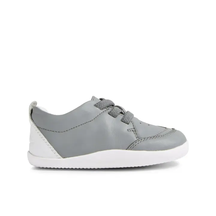 Bobux Xplorer Sport Griffin Grey - Zapatos infantiles de piel con abertura elástica - 1