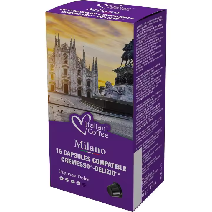 96 Cápsulas Compatibles Café Classico Cremesso® Delizio® - 1