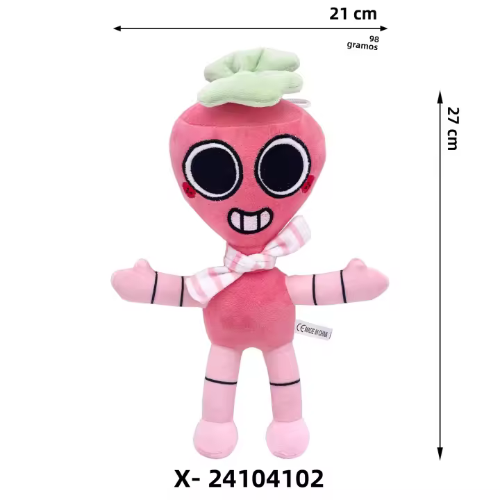Muñeco De Peluche Sprunki 20CM Juego De Cartas Dandy's World Suave Almohada De Animal Para Niños Y Niñas Regalo Para Fans - 1