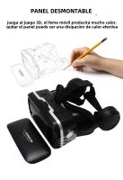 VR Shinecon 6.0 Cabeza De Auriculares Versión 3D Realidad Virtual Estéreo Con Control Remoto Para IOS Android Visión Inmersiva - details 12