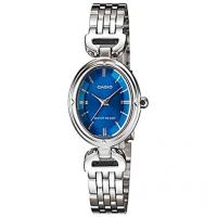 Casio Ltp-1374d-2adf Reloj De Pulsera Analógico Para Mujer. Esfera Azul. Cristal Biselado. - details 1