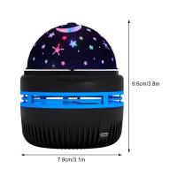 Lámpara De Proyector USB Con Bola Mágica Colorida Y Cielo Estrellado Luz Nocturna LED Decoración Para Habitación Regalo Para Niños - details 13