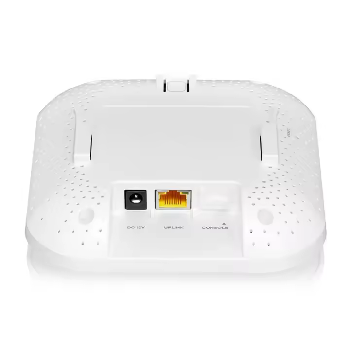 Zyxel - Punto de acceso NWA50AX PRO Wi-Fi 6 para techo con puerto Ethernet 2.5 Gbps y soporte PoE blanco - 1