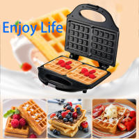 Hacer Waffles Eléctrico Profesional Máquina De Cocinar Para La Casa Multifuncional Para Desayuno Con Superficie No Adhesiva Y Hierro De Niquel - details 1