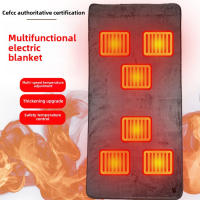 Manta Calentadora Eléctrica Portátil Para Camping Con Control De Temperatura Inteligente Y 6 Zonas Lavable Y Hecha De Fibra Sintética - details 5