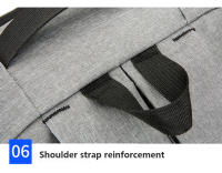 Mochila Impermeable Para Hombre Con USB Mochila De 15.6 Pulgadas Para Laptop Estilo Clásico Material Nylon Capacidad 20-35 Litros - details 31