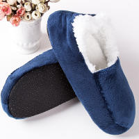 Calcetines De Yoga Para Hombre Antideslizantes Suaves Y Cálidos De Veludo Grueso Pantuflas De Casa Con Suela De Silicona Para Dormir - details 1