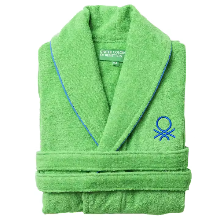 ALBORNOZ PONCHO DE NIÑO 7-14 años 380 GSM 100% ALGODÓN VERDE - 1