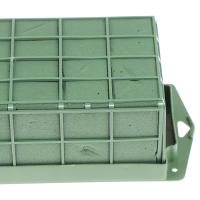 Bloque De Esponja Húmeda Para Flores DIY 1Pc Bloque De Poliestireno Verde Para Arreglos Florales Frescos Mud Para Floristería - details 4