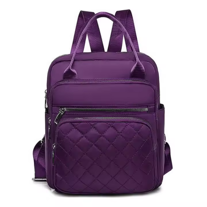 Mochila Casual De Gran Capacidad Para Mujer Mochila Versátil Diaria Con Material Oxford Y Lining De Poliéster Adecuada Para Todos - 1