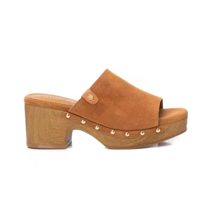 Zuecos Carmela  para mujer en color beige - 1