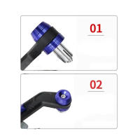 Protector Universal De Mano En Aleación De Aluminio CNC Para Motocicleta Equipamiento De Seguridad Antigolpes Resistente Al Viento - details 1