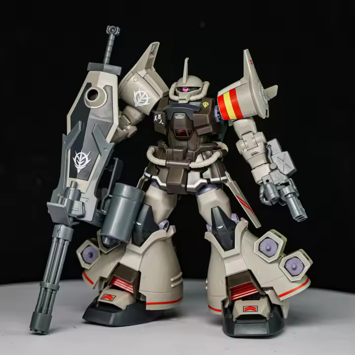 Figura De Acción Desert Spartago Tiger HG De Starr Juguete Mecánico De Asamblea Para Escritorio Decoración Regalo Para Niños - 1