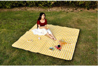 Manta De Picnic Impermeable Para Camping Y Playa Con Estampado Colorido Rectangular Almohadilla De Descanso Para Sala De Estar - details 3