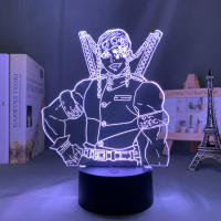 Lámpara De Noche Anime Demon Slayer Mitsuri Kanroji Figura 3D Iluminación Para Decoración De Dormitorio Regalo De Cumpleaños - details 22