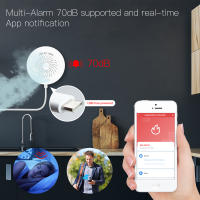 Detector De Fugas De Gas Inteligente ZigBee Sensor Combustible Tuya Seguridad Doméstica Sistema De Alarma Control Remoto Por App Smart Life - details 9