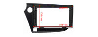 Kit De Instalación Para Radio De Coche Honda Insight 2 2009-2014 Fascia Panel LHD Consola Adaptador Placa De Enchufe Marco De Ajuste 9 Pulgadas - details 4