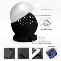 Proyector De Estrellas Lámpara Nocturna Galaxia De Estrellas Rotativas Luna LED Para Decoración De Habitación Infantil - details 6