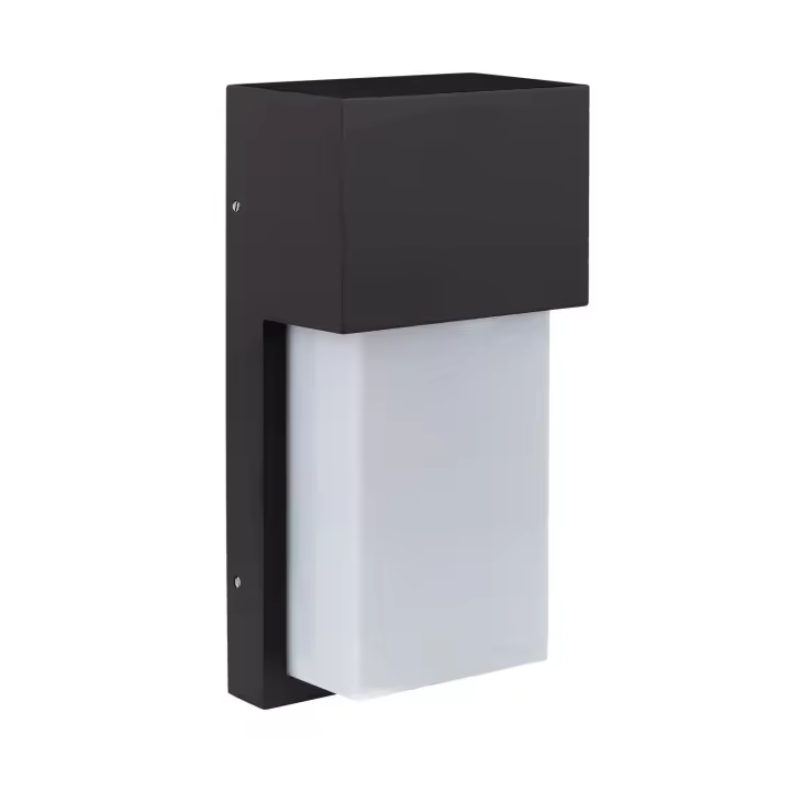 Ledkia Aplique de Pared Exterior de Aluminio Etnea Negro - 1