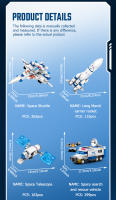 SEMBO 4IN1 Kit De Bloques De Construcción De Robot Transformable Mecha Para Niños Juguetes Para Boys Modelos De Tanque Avión Combate Barco Regalos Para Niños De 6 a 12 Años - details 7